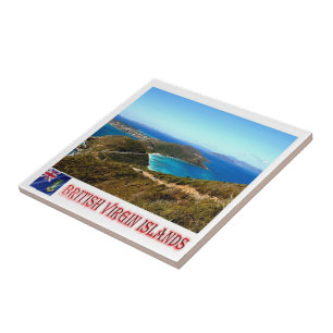 zVG006 BRITISH VIRGIN ISLANDS, Gorda Peak, Tile