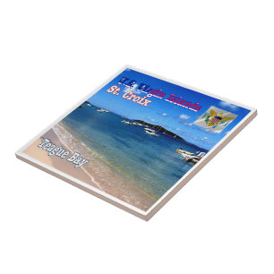 zVI008 SAINT CROIX, Teague Bay, Virgin Islands, Tile