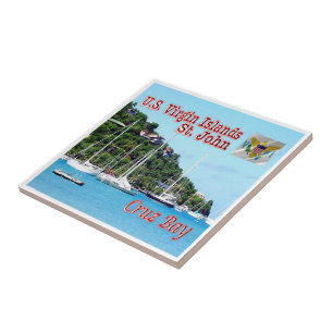 zVI009 SAINT JOHN Cruz Bay, Virgin Islands, Tile