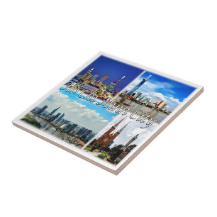 zVN013 HO CHI MINH City SAIGON, Mosaic, Tile