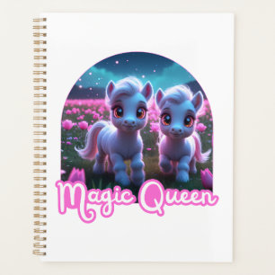 Zwei kleine süße Ponys - Magic Queen Planner
