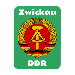 Zwickau, Deutsche Demokratische Republik, DDR, GDR Magnet