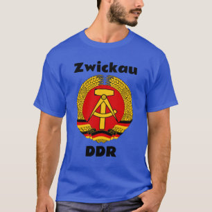 Zwickau, Germany - Retro East German (DDR, GDR)  T-Shirt