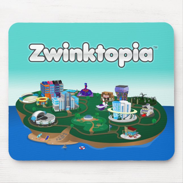 Zwinktopia Mousepad (Front)