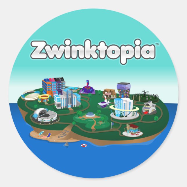 Zwinktopia Stickers (Front)