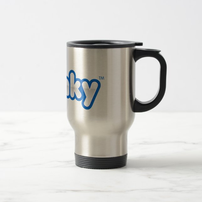 Zwinky Logo Travel Mug (Right)