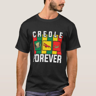 Zydeco Creole Forever Fan of Zydeco Music and Fest T-Shirt