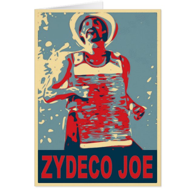 Zydeco Joe in Blue (Front)
