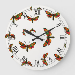 Zygaena carniolica - The Crepuscular Burnet Moth Large Clock