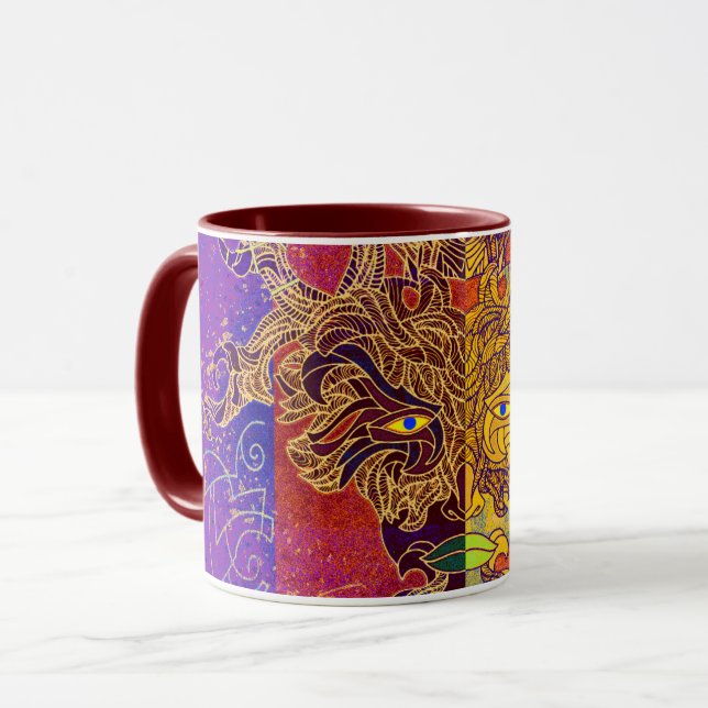 Zymurgist's Apprentice Mask Mug (Front Left)