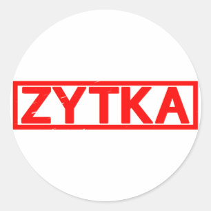 Zytka Stamp Classic Round Sticker