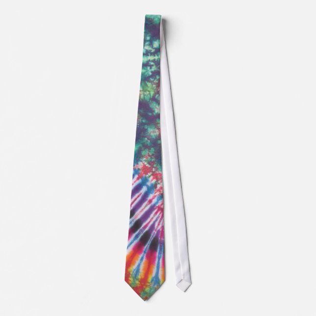 Zz Tie Dye Necktie (Front)