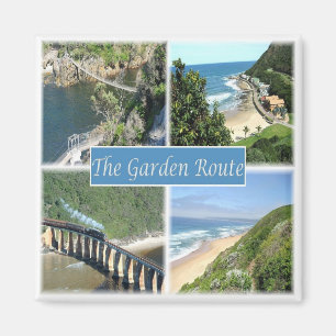 zZA013 SOUTH AFRICA, Garden Route, Mosaic, Fridge Magnet