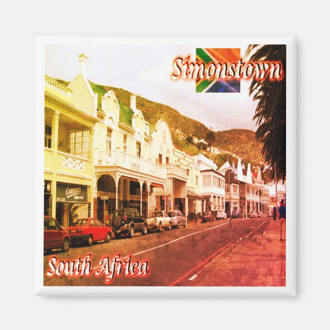 zZA021 SIMON'S TOWN, South Africa, Fridge, Magnet (Front)
