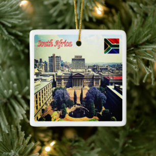 zZA022 SOUTH AFRICA, Wits University, Ceramic Ornament