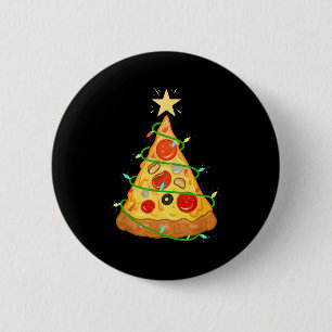 Zza Christmas Tree Zza Lover Gift  6 Cm Round Badge