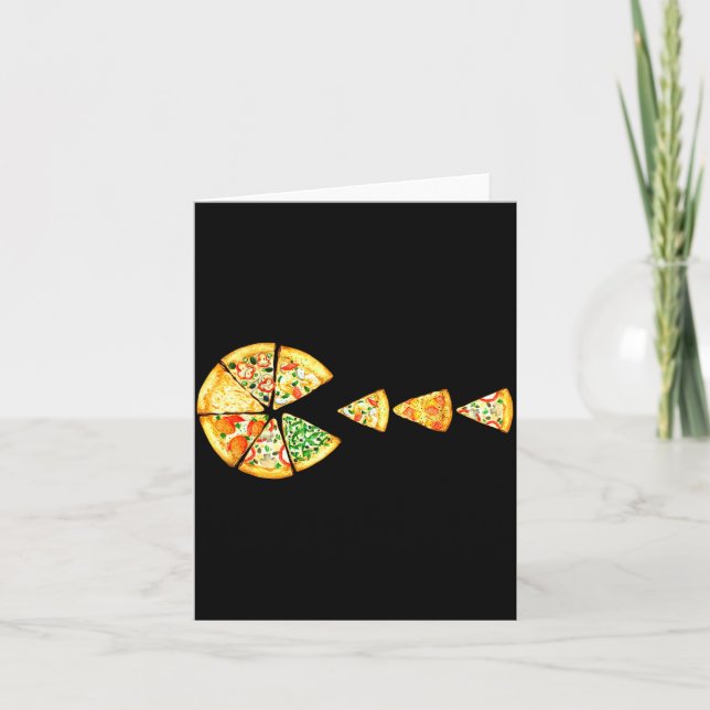 Zza Funny Gamer Gaming Mens Womens Kids  Card (Front)