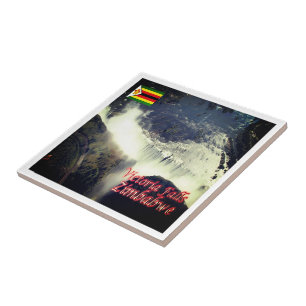 zZW009 VICTORIA FALLS, Zimbabwe, Africa, Tile
