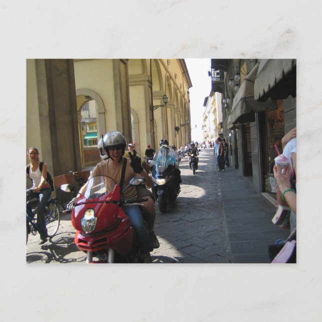 zzzScooters everywhere! Postcard (Front)